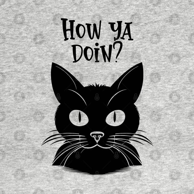 how ya doin, black cat by KHWD